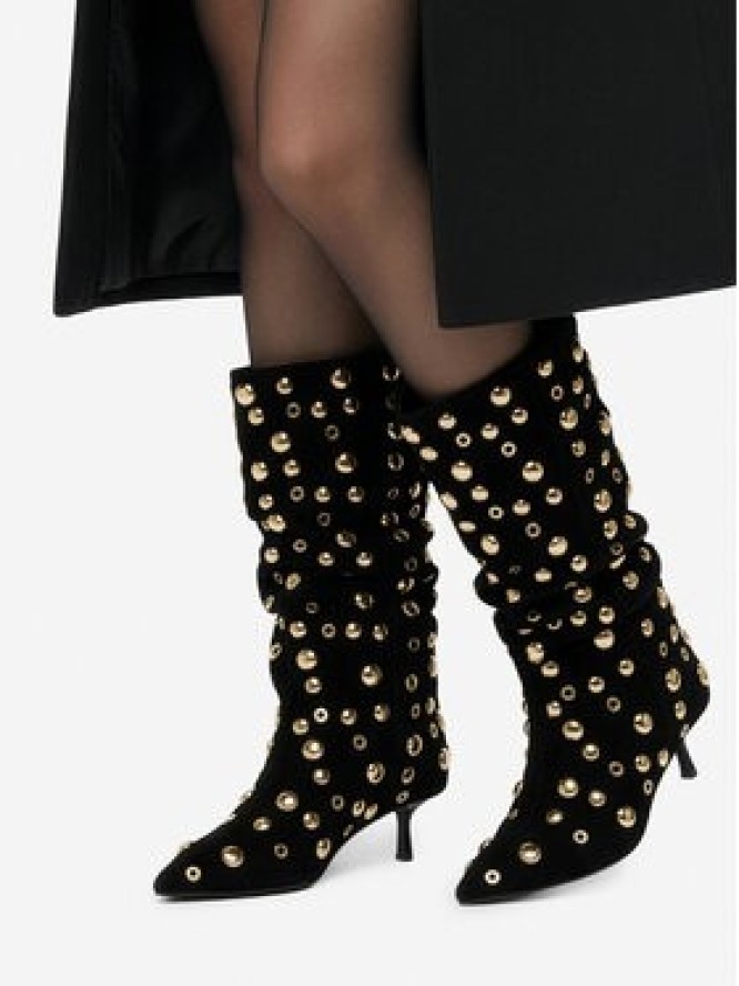 Eva Minge Botki EO-TESS-2117-05 Czarny