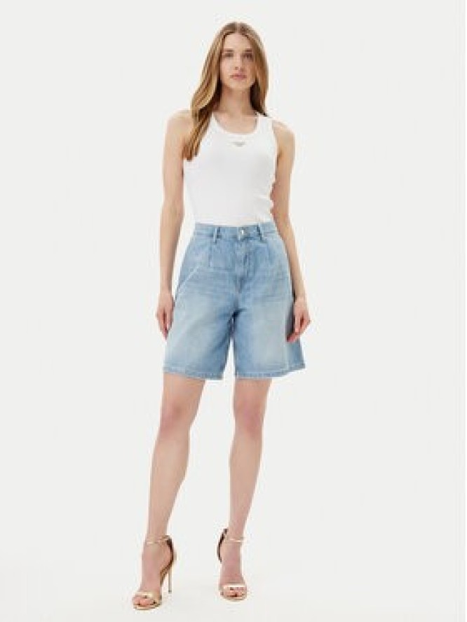 JOOP! Jeans Top 30046103 Biały Slim Fit