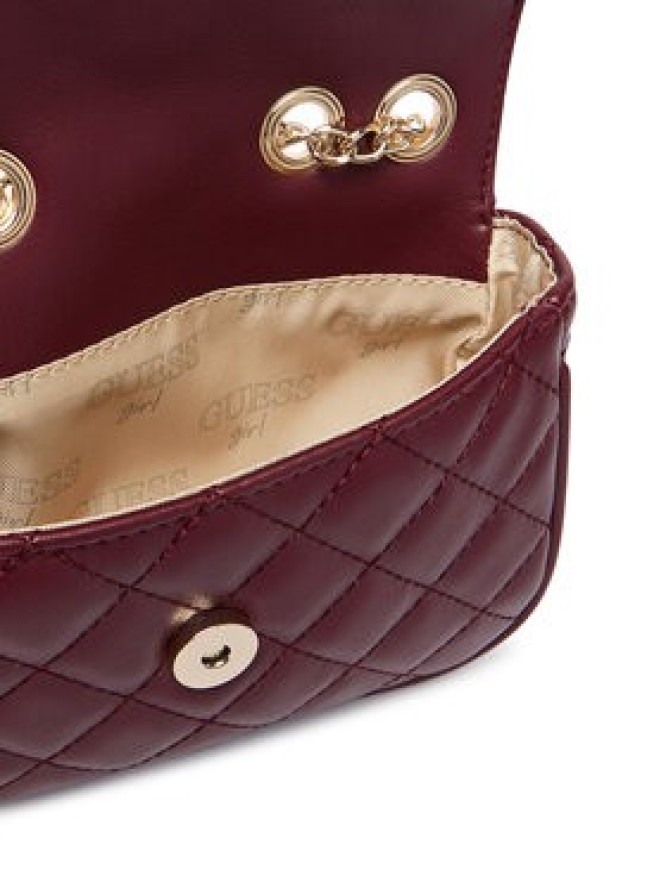Guess Torebka J5YZ17 WGT10 Bordowy