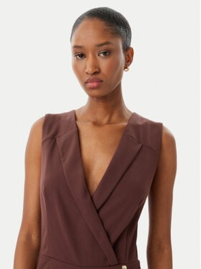 Rinascimento Kombinezon CFC0123735003 Brązowy Regular Fit