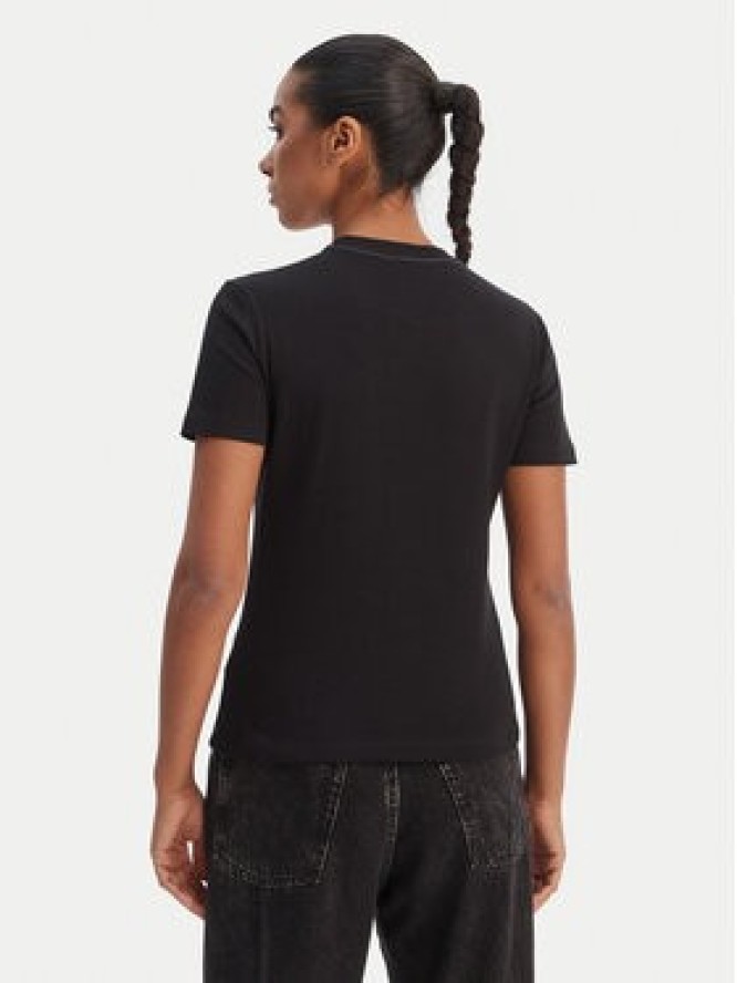 Desigual T-Shirt 26SWTK07 Czarny Regular Fit