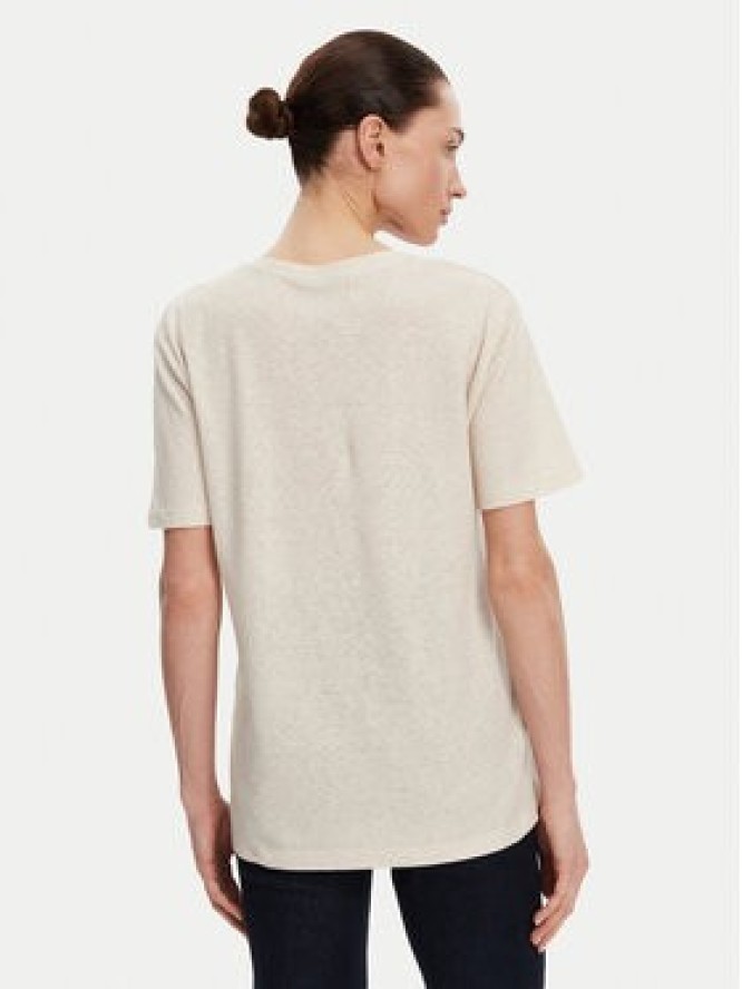 ACCESS FASHION T-Shirt 53-2148-611 Beżowy Regular Fit