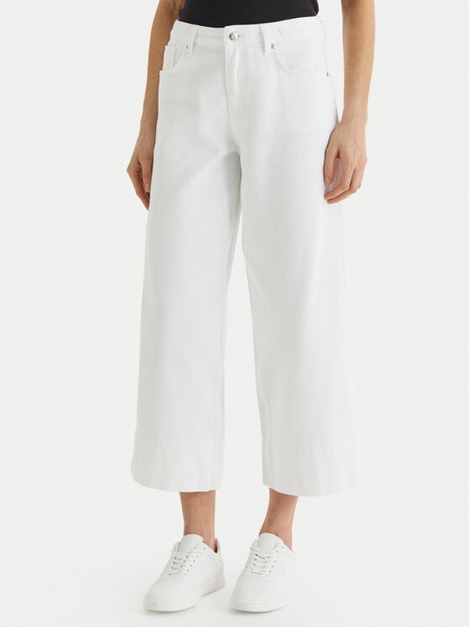 JOOP! Jeans Jeansy Miranda-C 30102874 Écru Wide Leg