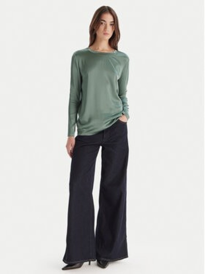 ViCOLO Bluzka TF0244 Zielony Regular Fit