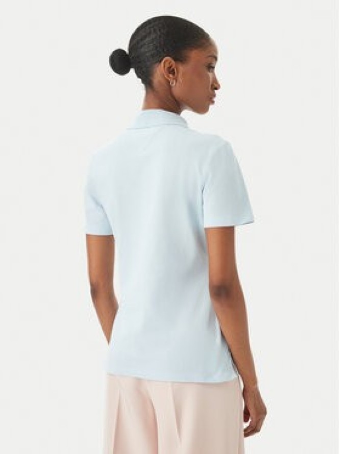 Tommy Hilfiger Polo WW0WW43225 Niebieski jasny Regular Fit