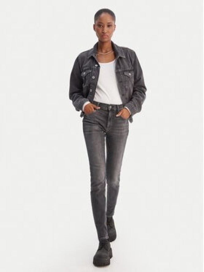 G-Star Raw Jeansy D05175-A634 Szary Skinny Fit