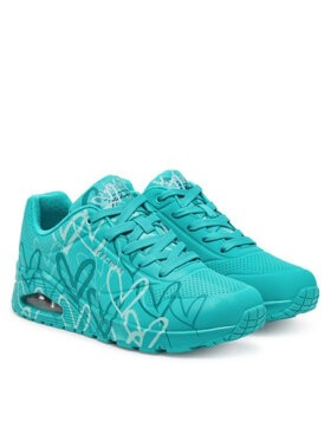 Skechers Sneakersy 155507/TEAL Zielony