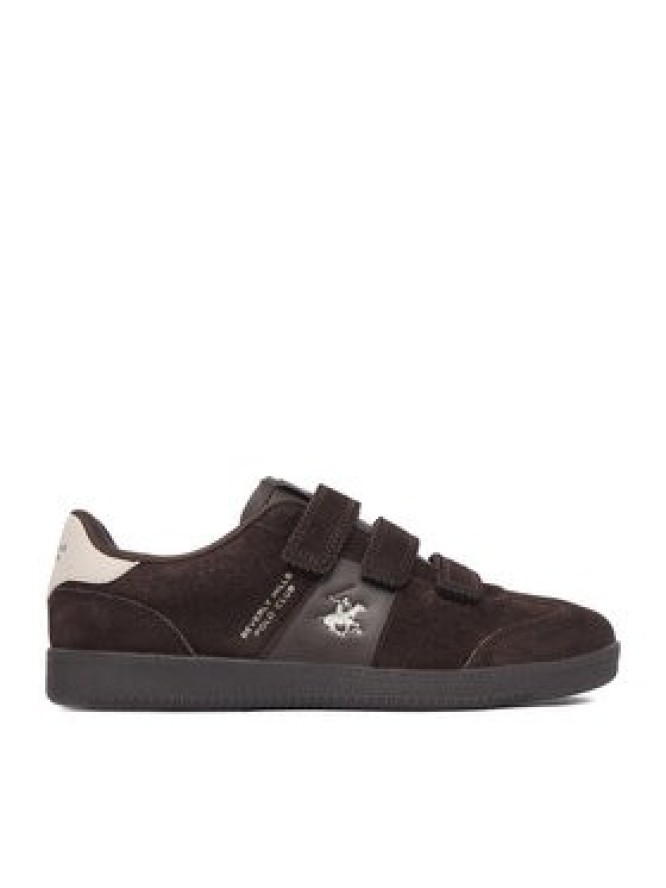 Beverly Hills Polo Club Sneakersy EO-WP40-LC-250901N Brązowy ciemny
