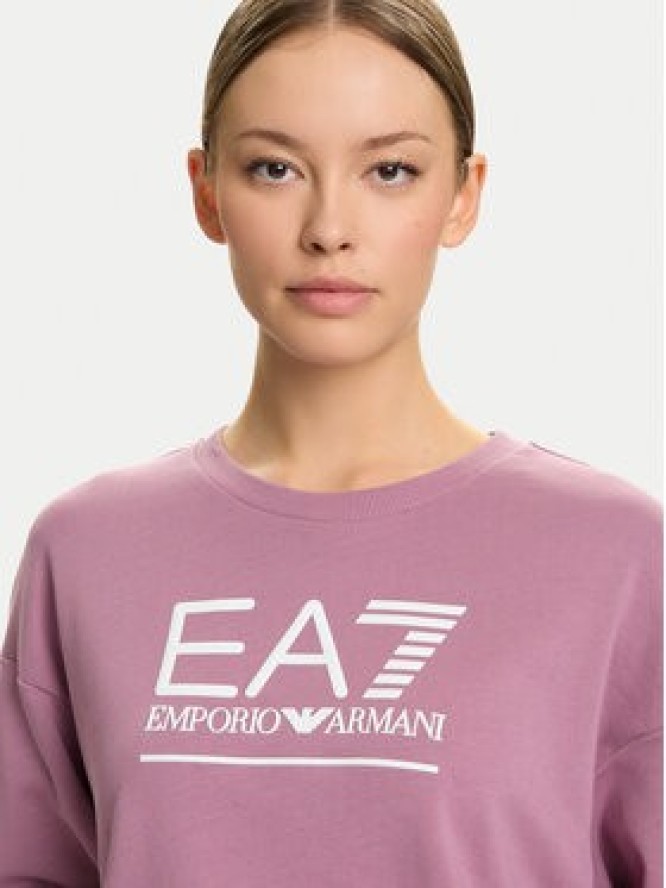 EA7 Emporio Armani Bluza 7W000416 AF12473 UA272 Różowy Relaxed Fit