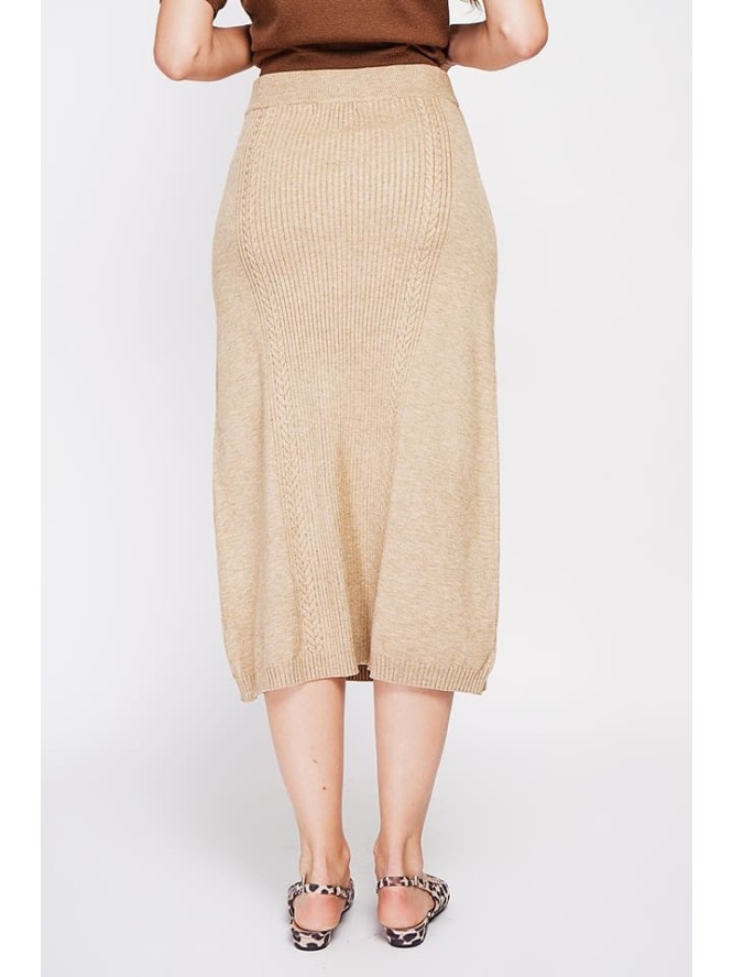 William de Faye Spódnica w kolorze beżowym rozmiar: 38