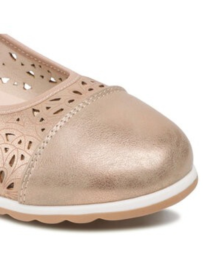 Clara Barson Półbuty WS5720-02 Złoty