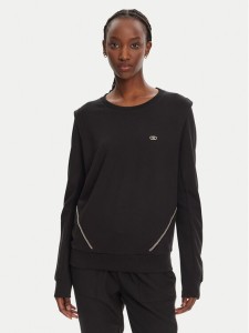 Liu Jo Sport Bluza TA5039 JS182 Czarny Relaxed Fit