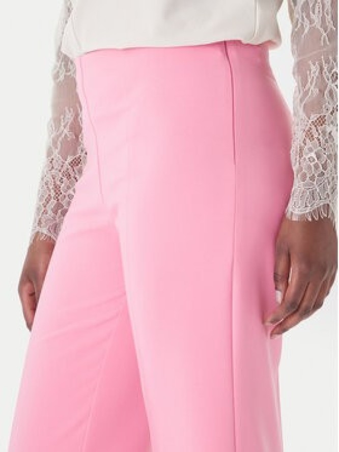 Rinascimento Spodnie palazzo CFC0127878003 Różowy Wide Leg