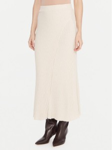 Kontatto Spódnica maxi 3M0955C Écru Regular Fit