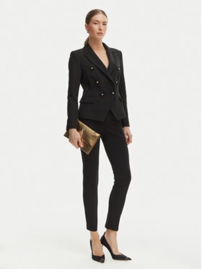 Rinascimento Spodnie materiałowe CFC0127865003 Czarny Slim Fit