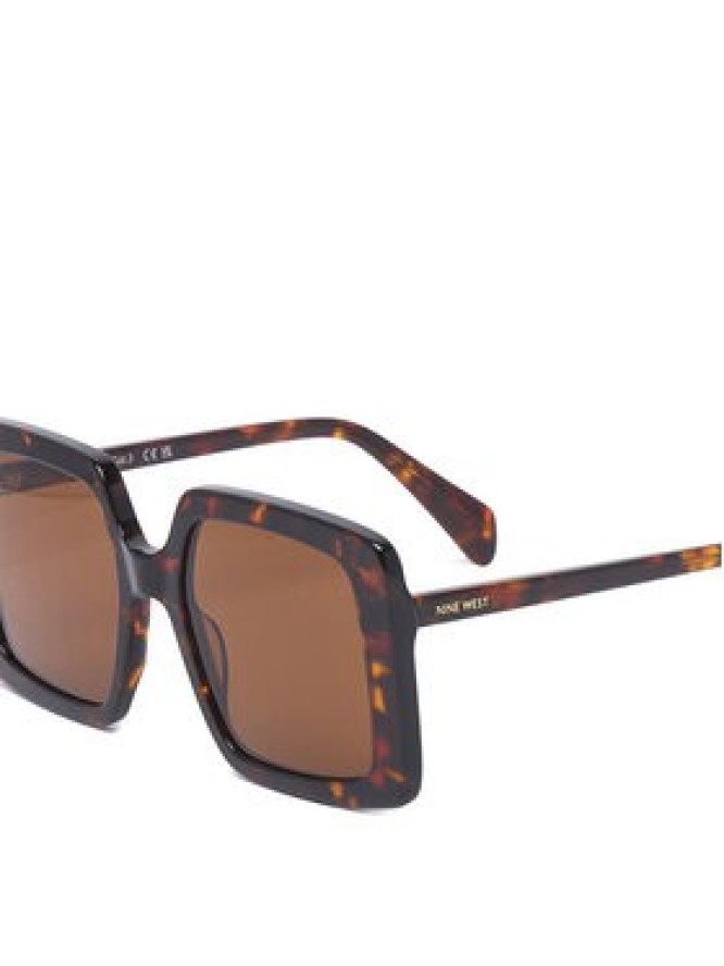 Nine West Okulary przeciwsłoneczne CEO-NW6629S Brązowy ciemny