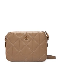 Calvin Klein Torebka Quilted Camera Bag LV04F3328G Beżowy