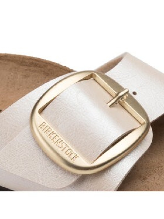 Birkenstock Klapki Madrid Big Buckle 1015279 Beżowy