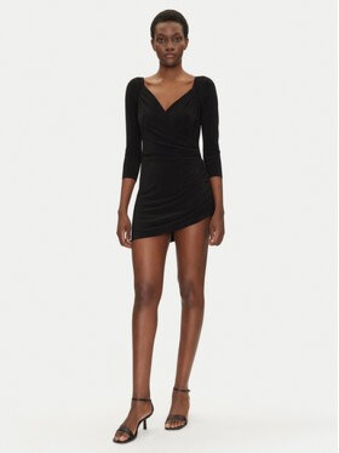 NORMA KAMALI Sukienka koktajlowa KK4243PLG84001 Czarny Regular Fit