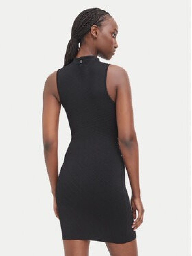 Guess Sukienka koktajlowa W6BK70 Z1575 Czarny Slim Fit