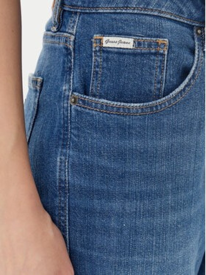 Guess Jeans Jeansy W5YA0I D0021 Niebieski Boyfriend Fit