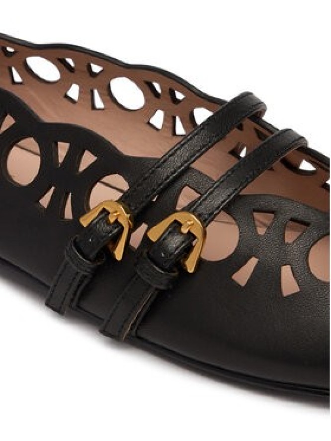 Coccinelle Baleriny E4 U6G 19 01 01 Czarny