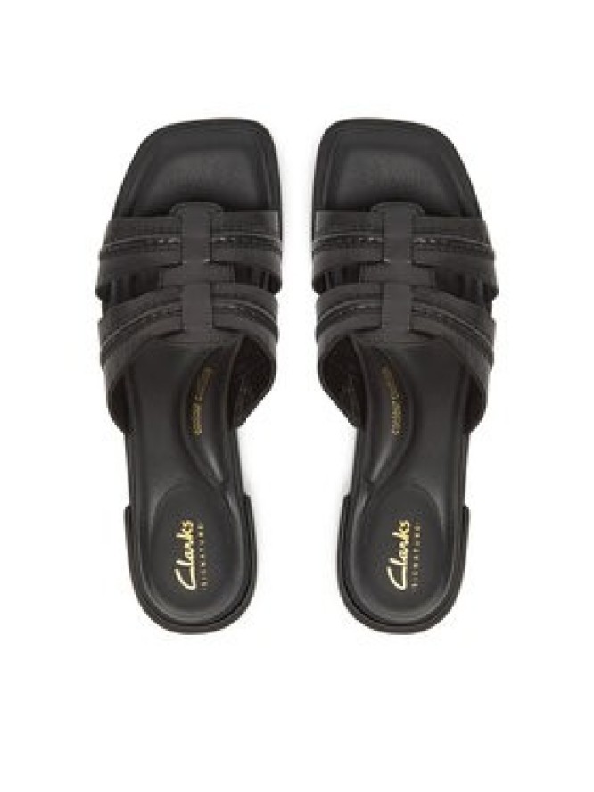 Clarks Klapki Ariany Mule 26181234 Czarny