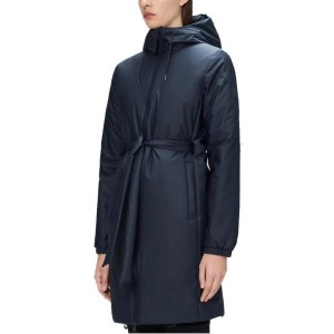 Kurtka RAINS LOHJA LONG INSULATED CURVE J Niebieski