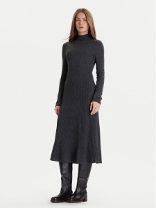 Tommy Hilfiger Sukienka codzienna WW0WW47303 Szary Regular Fit