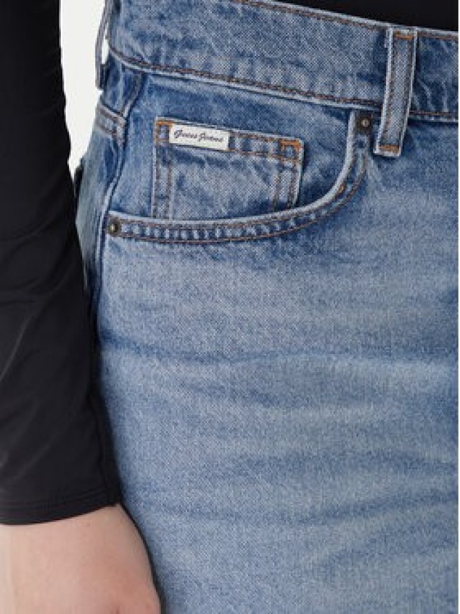 Guess Jeans Spódnica jeansowa W5GD0Q D5M4A Niebieski Regular Fit