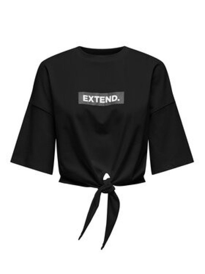 ONLY T-Shirt Serena 15343356 Czarny Regular Fit