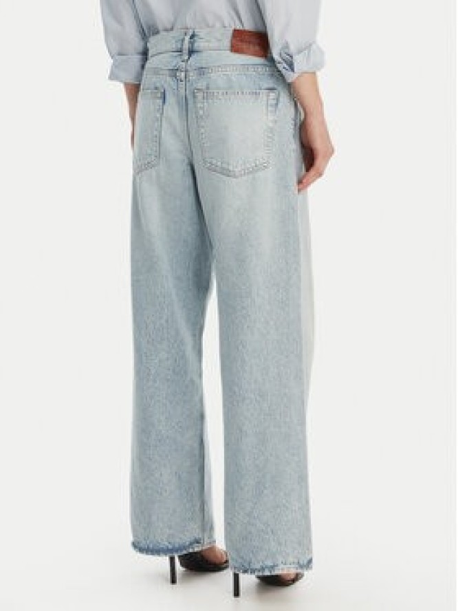 Calvin Klein Jeans Jeansy LV047F663G Niebieski Loose Fit