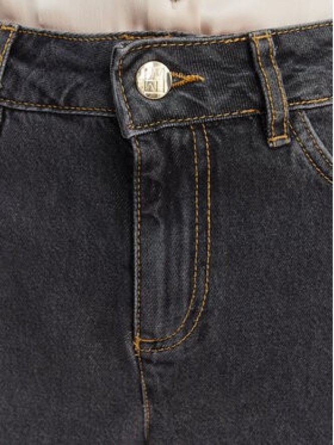 Marella Jeansy Drago 2615181121 Czarny Wide Leg