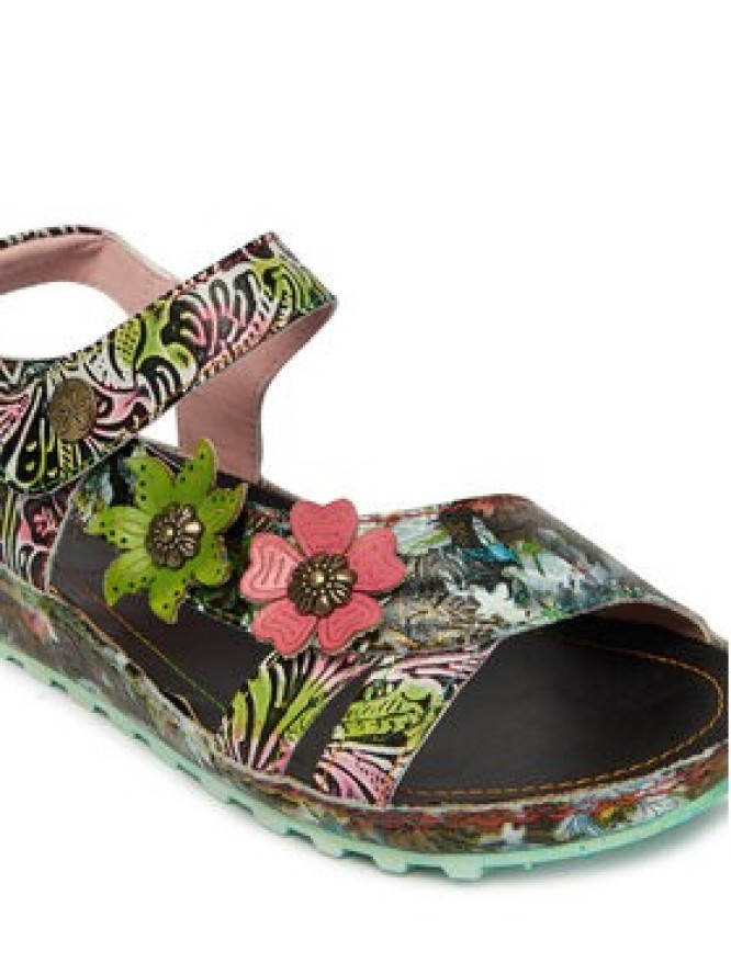 Laura Vita Sandały Brcyano 02 Czarny