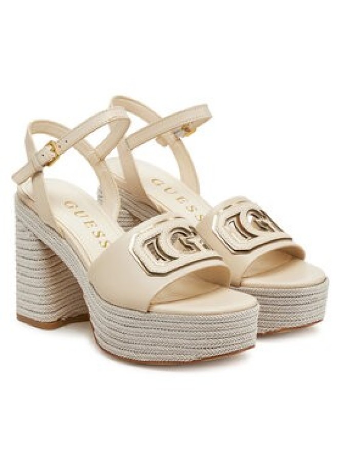Guess Espadryle FLJFML LEA03 Beżowy