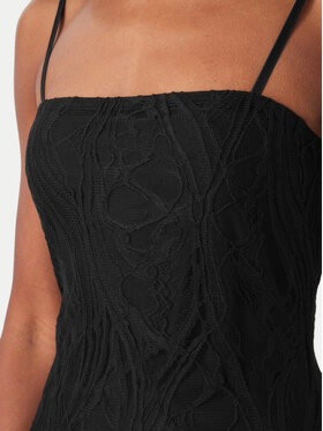 Guess Sukienka wieczorowa W6YK12 K4359 Czarny Slim Fit