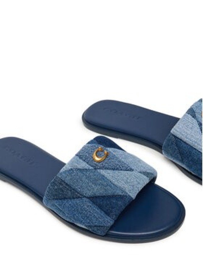 Coach Klapki Holly CAR66 Niebieski