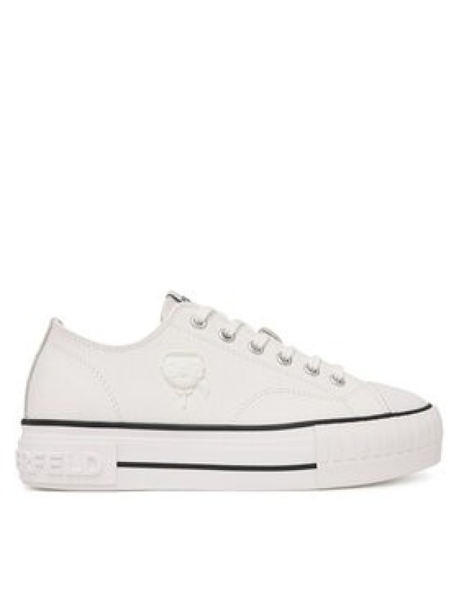 KARL LAGERFELD Trampki Kampus Max KL60426 Biały