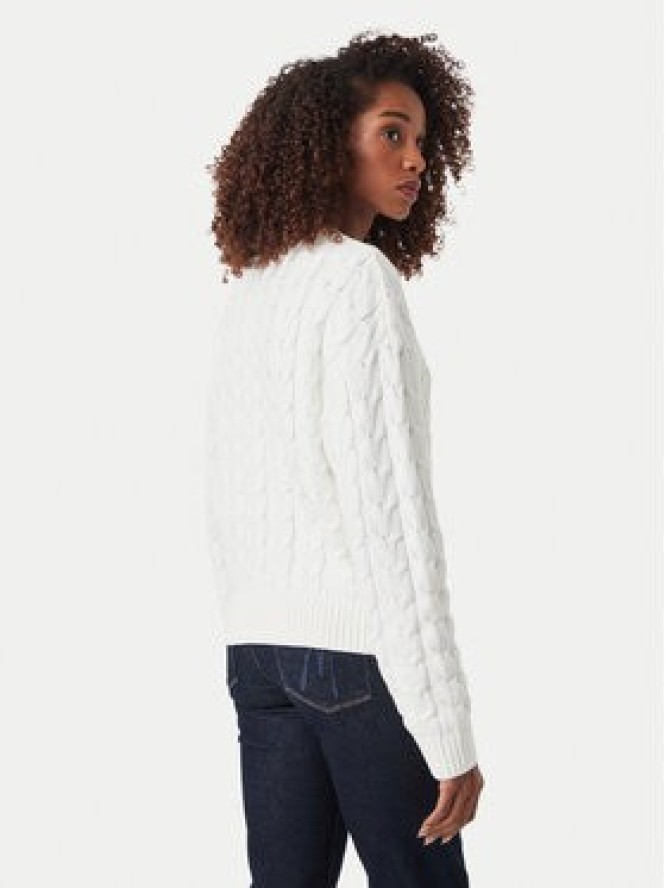 Guess Sweter W6YR21 Z0965 Biały Regular Fit
