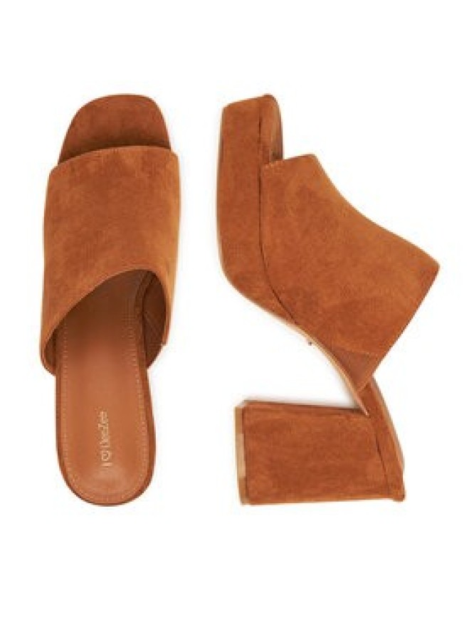 DeeZee Klapki KK5606-1 Brązowy