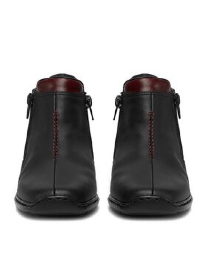 Rieker Botki L3882-00 Czarny