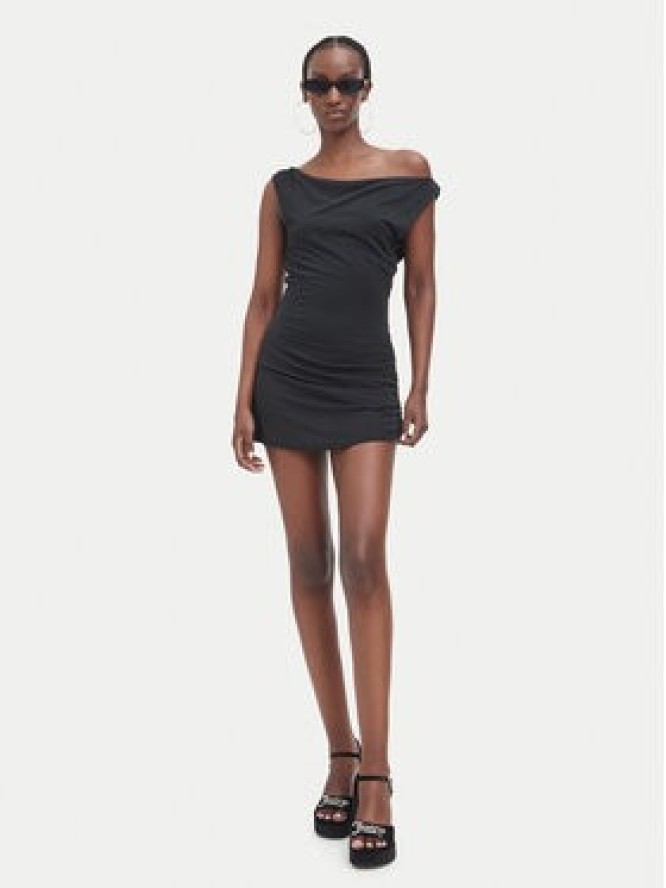 Juicy Couture Sukienka codzienna JCWED226330 Czarny Slim Fit