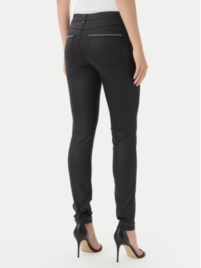 Morgan Spodnie materiałowe 212-PALONA Czarny Slim Fit