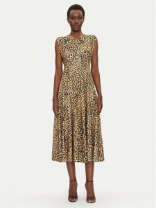 NORMA KAMALI Sukienka codzienna Grace KK4243PL179656 Brązowy Regular Fit