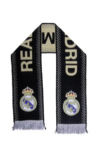 Real Madryt szalik kibica wielokolorowy