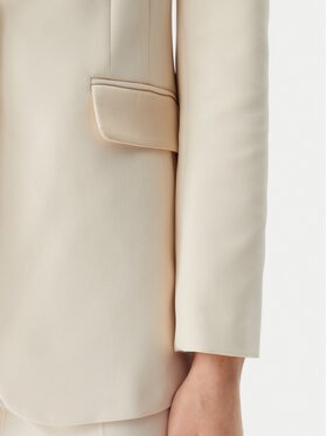 Rinascimento Marynarka CFC0123105003 Beżowy Regular Fit