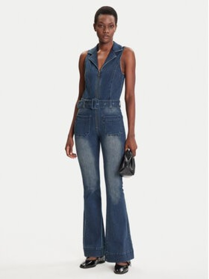 Desigual Kombinezon Glenn 25WWDD07 Granatowy Regular Fit