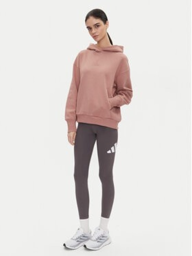 adidas Bluza ALL SZN Fleece JD4669 Różowy Loose Fit