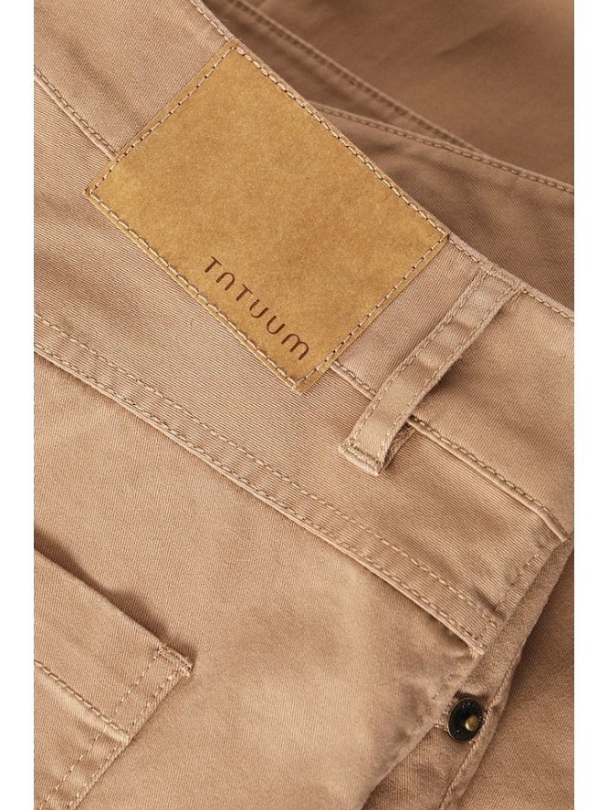 TATUUM Spodnie w kolorze jasnobrązowym rozmiar: 40