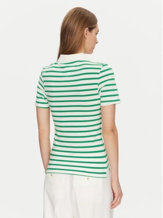 Tommy Hilfiger Polo 1985 WW0WW43225 Zielony Slim Fit